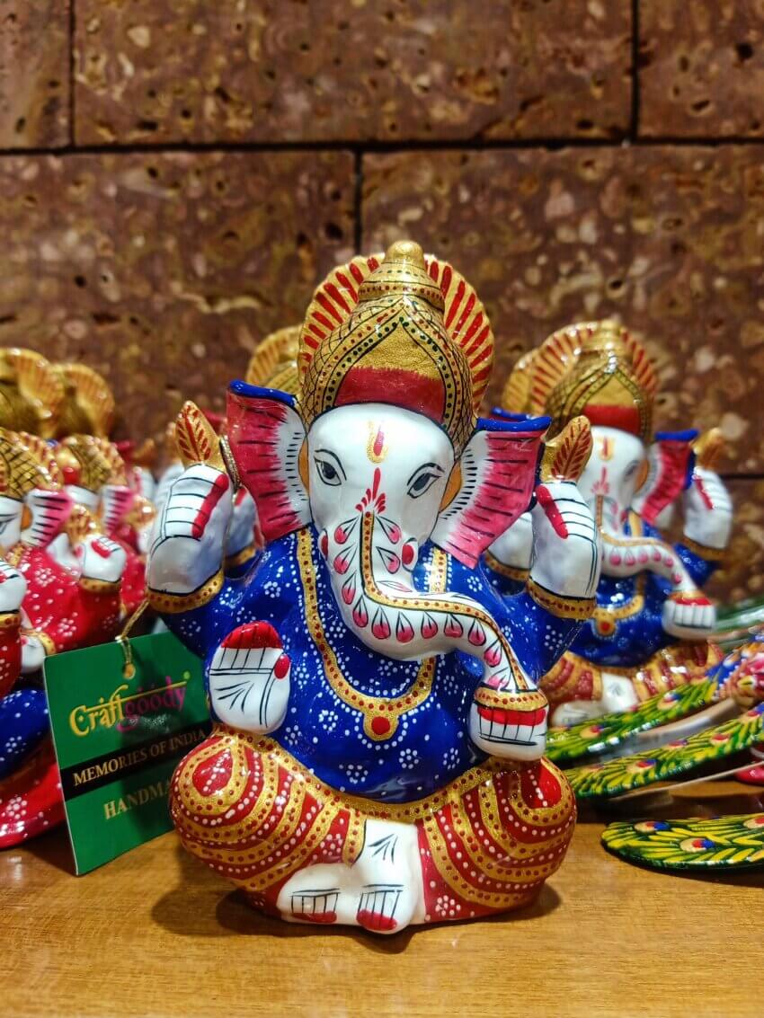 Hand crafted Ganesh ji at Indian Airport