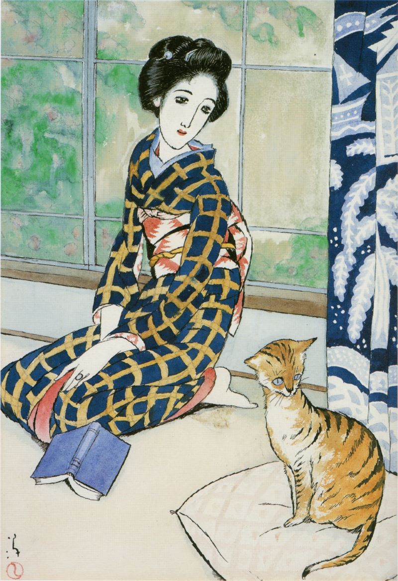 TakehisaYumeji-1926-Late Spring