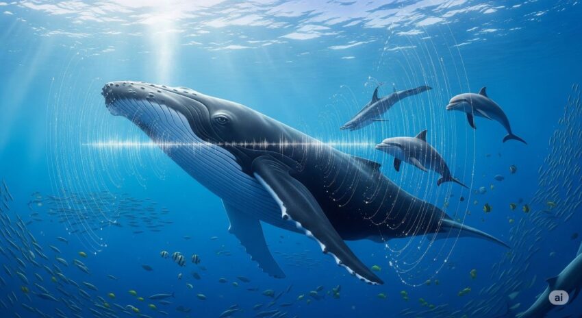 ザトウクジラの歌声によるコミュニケーション - 海中に響く複雑なメロディー