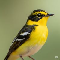 キビタキの鳥の写真