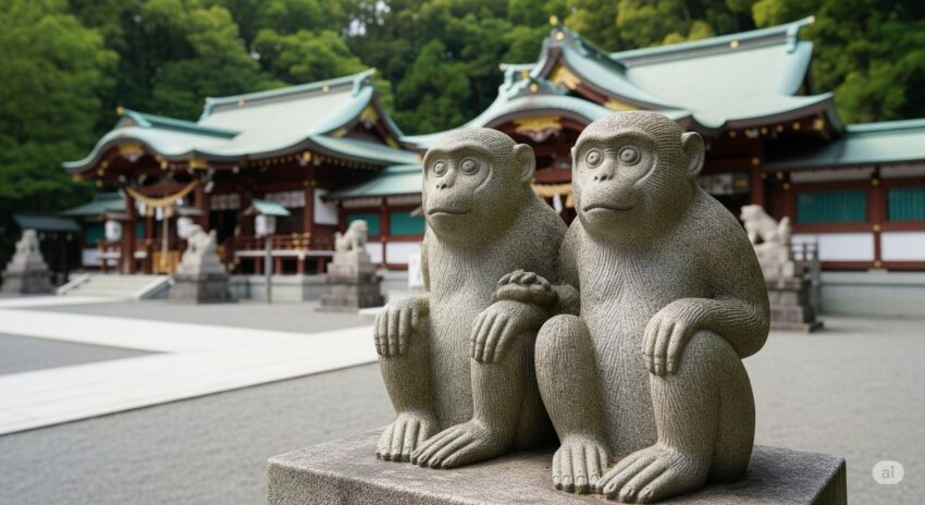 神の使い完全一覧|神社の動物51種とご利益・神社【2025年版】 猿と神社