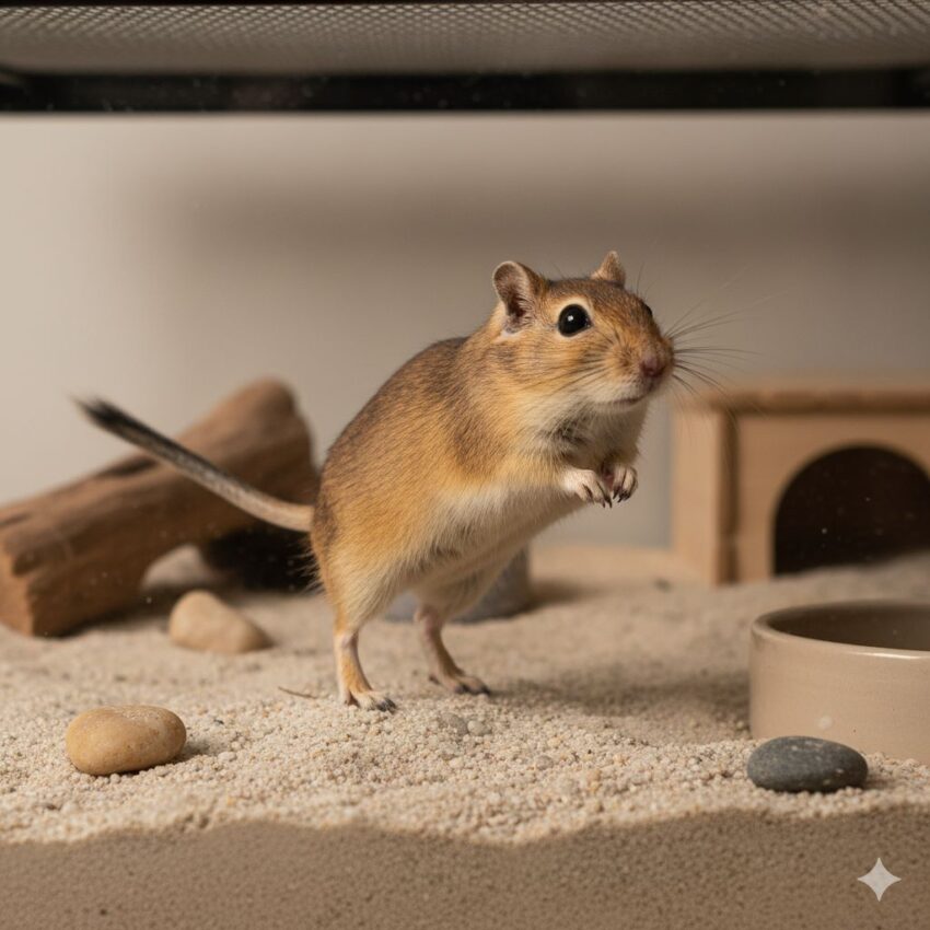 スナネズミ(ジャービル)の写真|砂漠原産で乾燥に強いペット用ネズミ