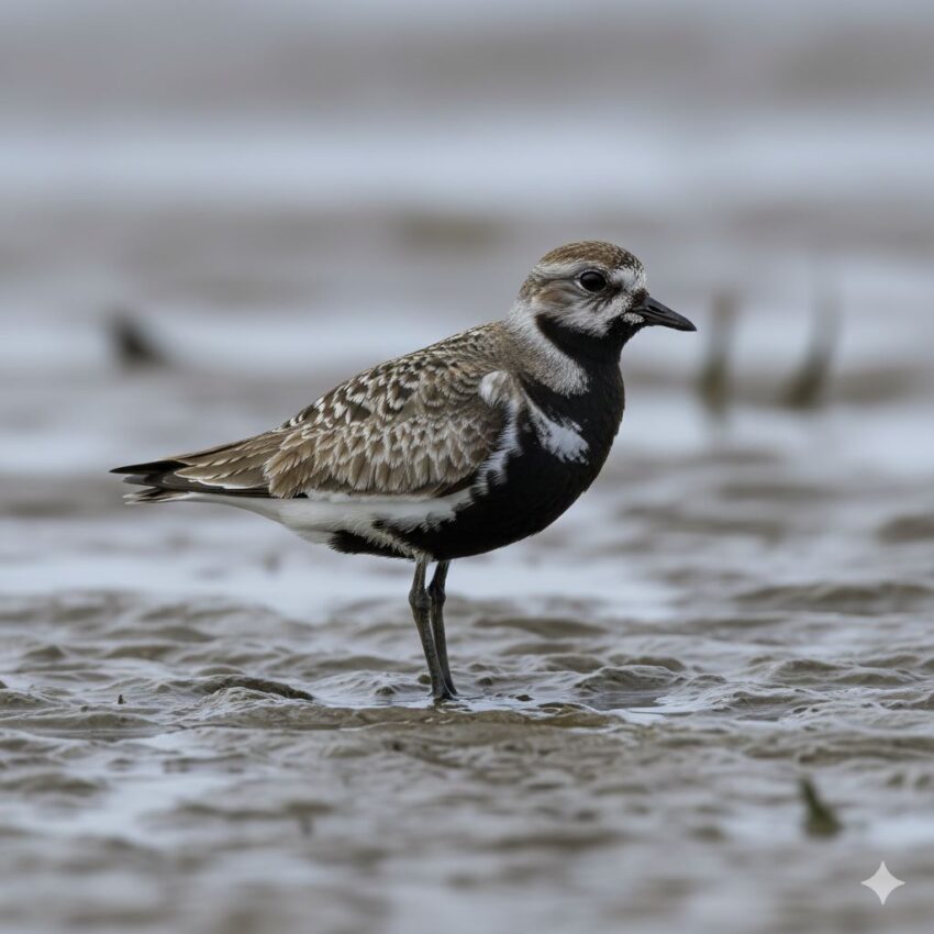 ダイゼン夏羽、顔から腹部が黒い